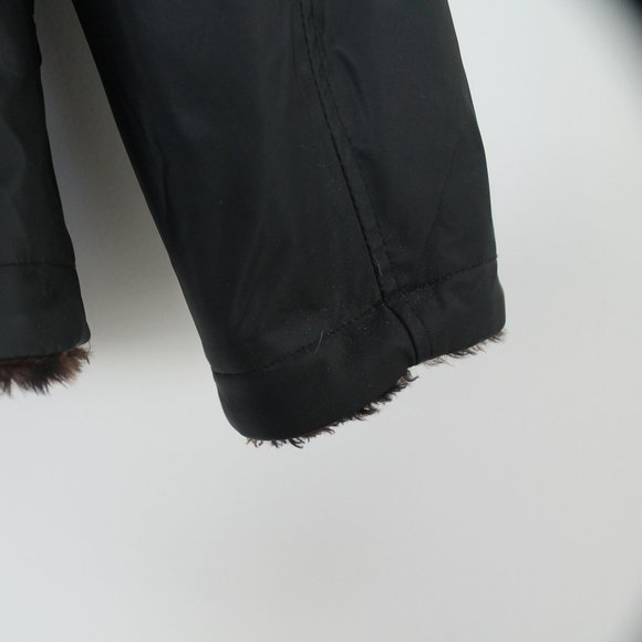 [WEATHER SPIRITS] Reversible Pleather and Faux Fur Coat - Picture 8 of 16